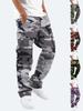 2024 Men's Camouflage Outdoor Sports Cargo Pants with Drawstring Pockets