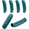 6Pcs Silicone Heat Insulation Pot Handle Non-slip Pot Handle Cover High Temperature and Wear Resistance Handle Kitchen Gadgets