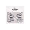 Silver Face Gem | Holographic Rhinestone Face Stickers | Festival & Party Face Decor .