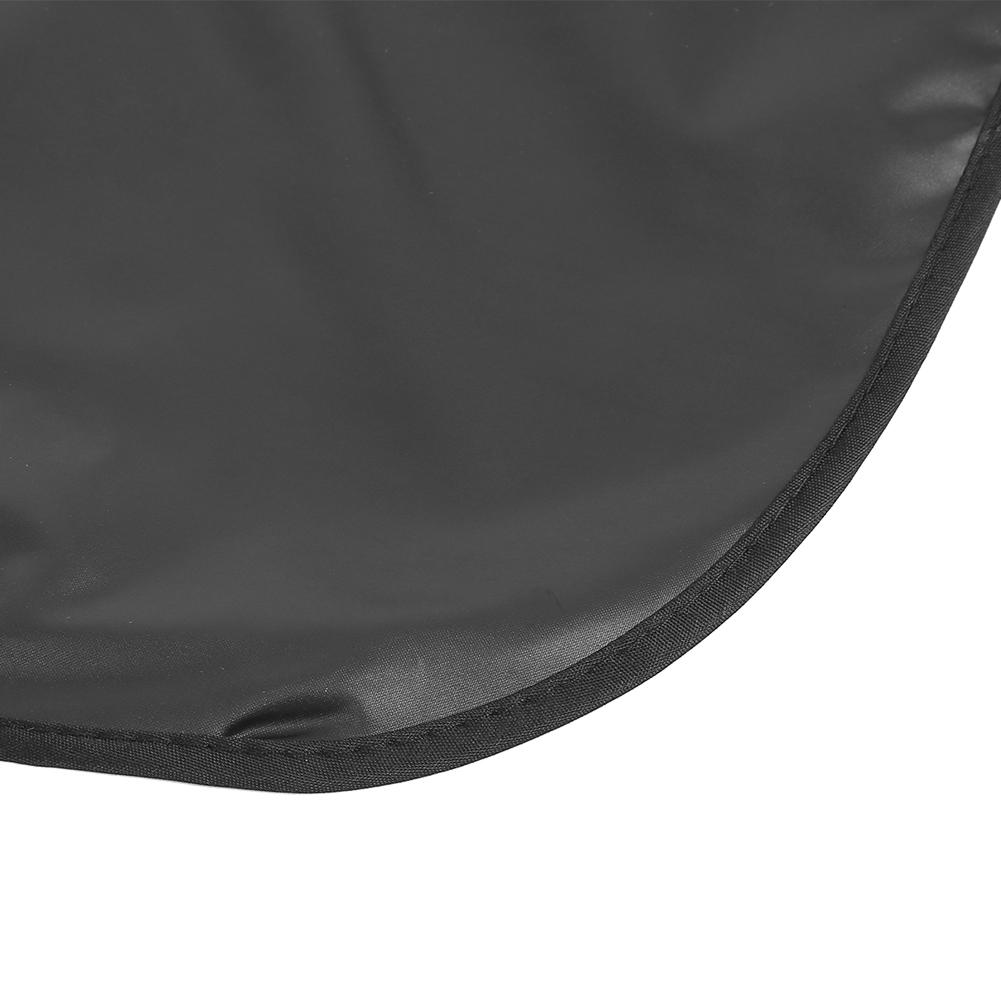 Fashionable Hairdressing Cloth Hair Cutting Hairdresser Barbers Cape Gown Salon Tool (Black)