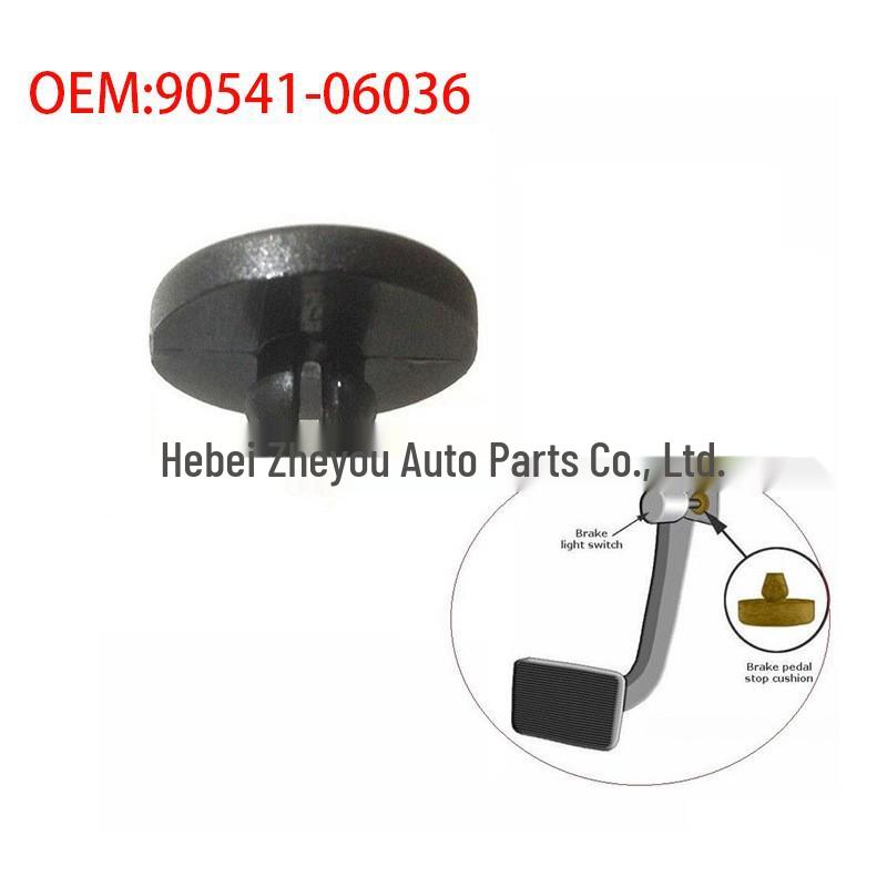

Car Brake Light Switch Limit Clip for Toyota Clutch Pedal Buffer Pad (90541-06036) Zheyou Automotive Parts