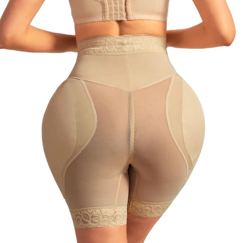 Women High Waist Hip Pad Shaper Panties Padded Hip Enhancer Shapewear Shorts Breathable Butt Lifting Body Shaper Push Up Panties