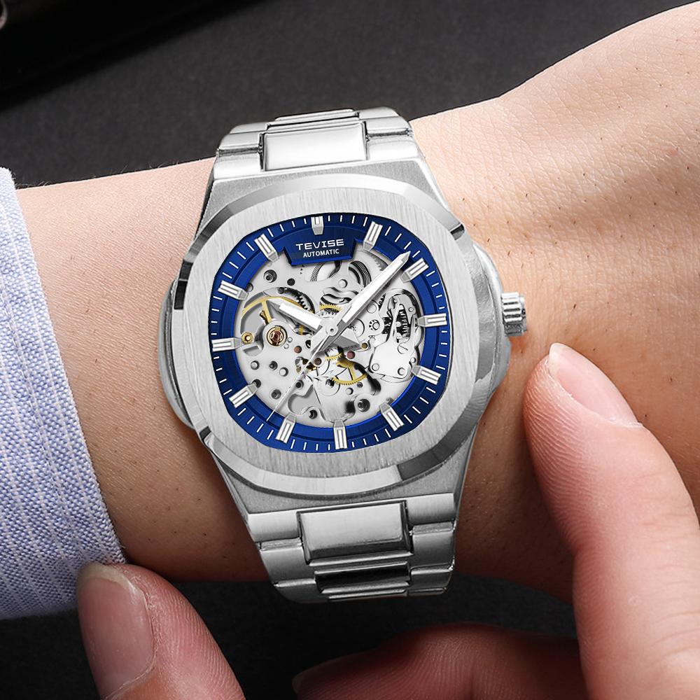 Men Luxury Mechanical Watches Waterproof Automatic Design Business Wrist Watches