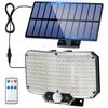TommyBear Outdoor Solar Sensor Light (234 LEDs, Remote Control Included, Separate 5M Extension Cord) with Motion Sensor, 3 Security Modes, 2000