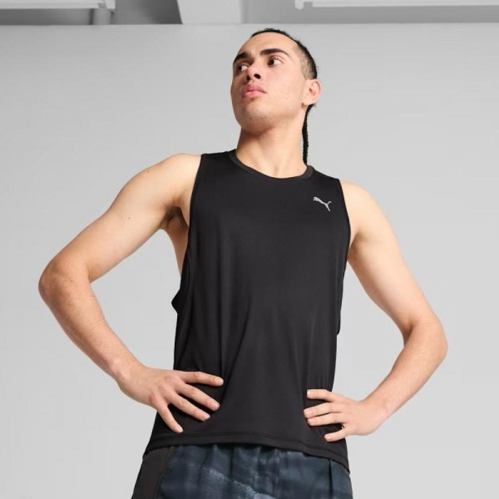 Puma Men Run Velocity Tank Poly 526595 01 01 Black/L(100)