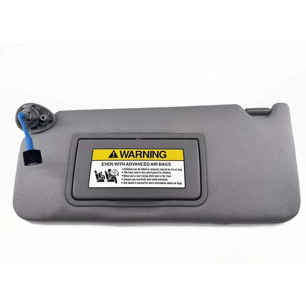 Left Driver Side Sun Visor Compatible with Honda Accord 2008 2009 2010 2011 2012 2013 2014 2015 2016 2017 with Light Replaces
