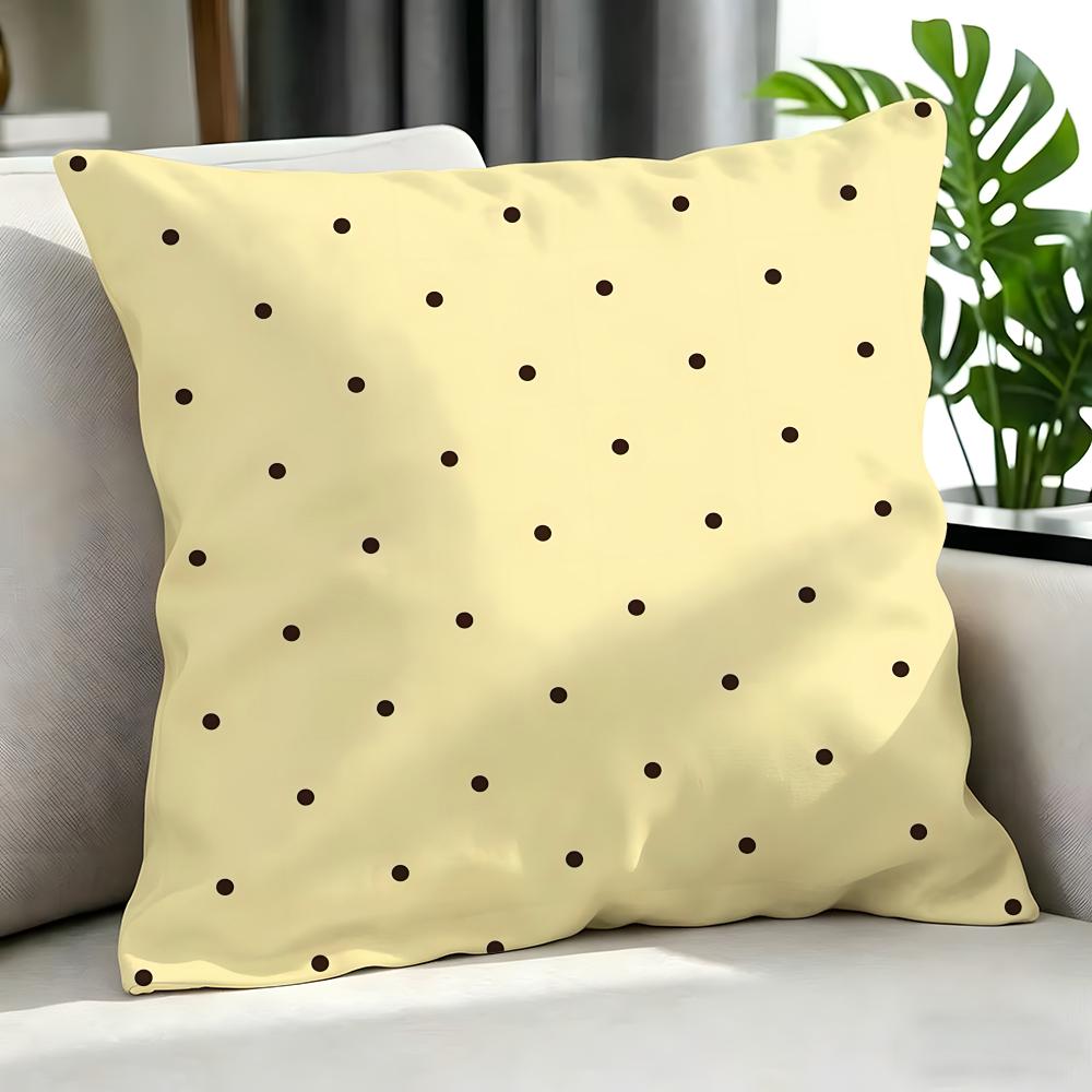 pattern Polka Dot Cushion Cover Cushion Cover Set Pcs x x x Pillowcase Decorative Sofa Home Decor