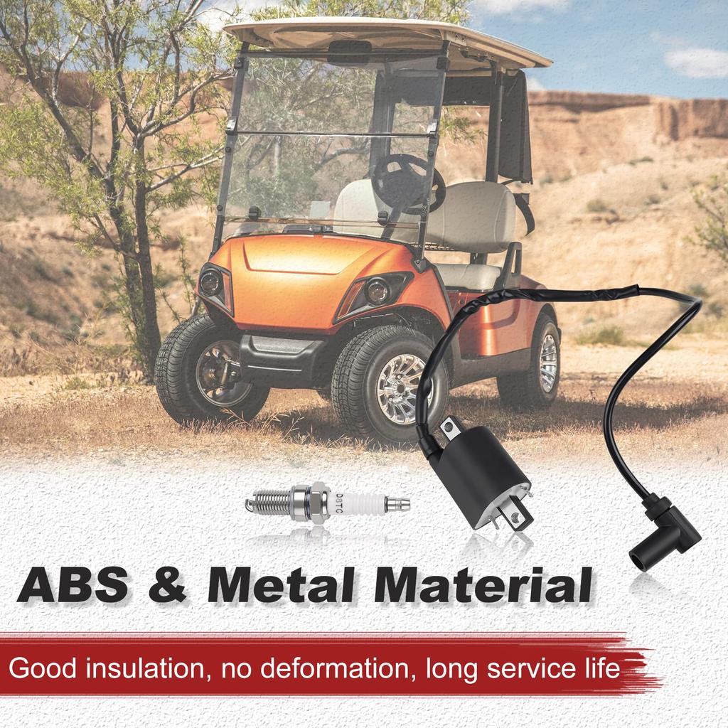 High Voltage Ignition Coil & Spark Plug for G2A G5A G8A G8E G9A G9E G11A G14A J38-82310-20-00 Motorcycle JF2-82310-00-00