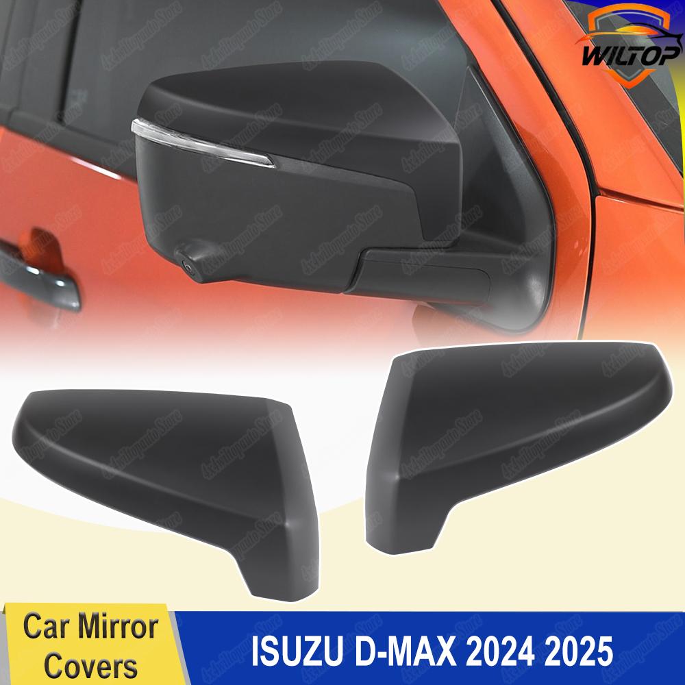 Car Body Kits for ISUZU D-MAX V-Cross DL40 AT33/35 2025 2025 Front Rear Lamp Hoods ABS Matte Black Car Exterior Accessories