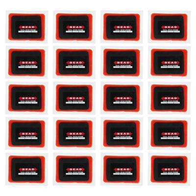 20PCS Tire Repair Patch 55x75mm Thickened Rubber Vehicle Puncture Repair Patch for Cycles
