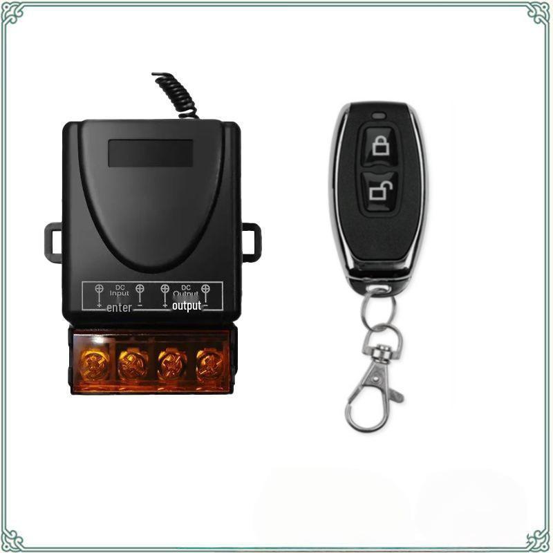 Drahtloser 72V 30A Fernbedienungsschalter für Elektrofahrzeuge und LED-Beleuchtung