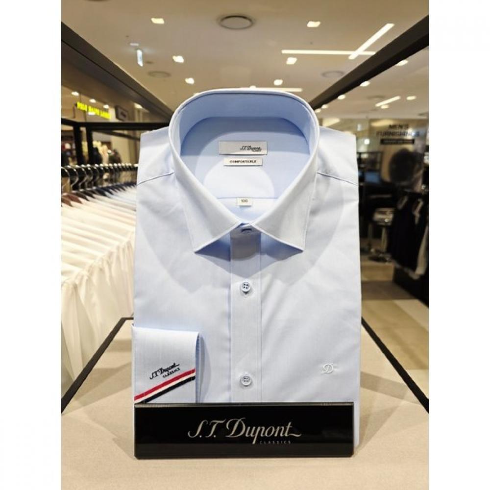 

S.t. Dupont Tri Color Stretch Long Sleeve Slim Fit Shirt Se5sm22ls932sbu 105