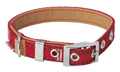 Petio Collar Basic Plus Rhombus Collar Red For Large Dogs L Size