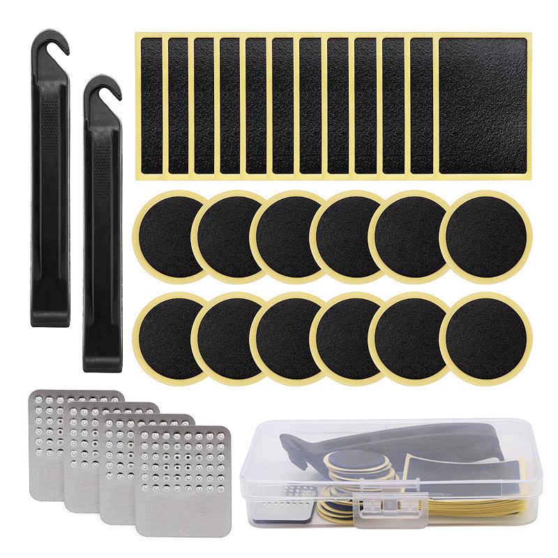 Bicycle Glue-free Tire Repair Piece, Tire Pry Rod Repair Set, Bicycle Quick Tool Set Box
