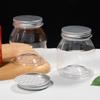 900 ml durchsichtige Vorratsgläser mit weiter Öffnung für Tierfutter, luftdichte Deckel für Nüsse, Süßigkeiten, Snacks, Speisekammer-Organisation