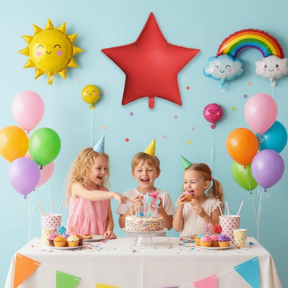 30 Inch Aluminum Film Balloons Solid Color Matte Finish Wedding Balloons Film Texture Birthday Party Balloons