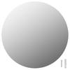 Vidaxl Wall Mirror With LED Lights, Frameless, Round, Glass