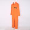 Unisex Halloween Cosplay Yellow Prisoner Costume for Adults and Kids