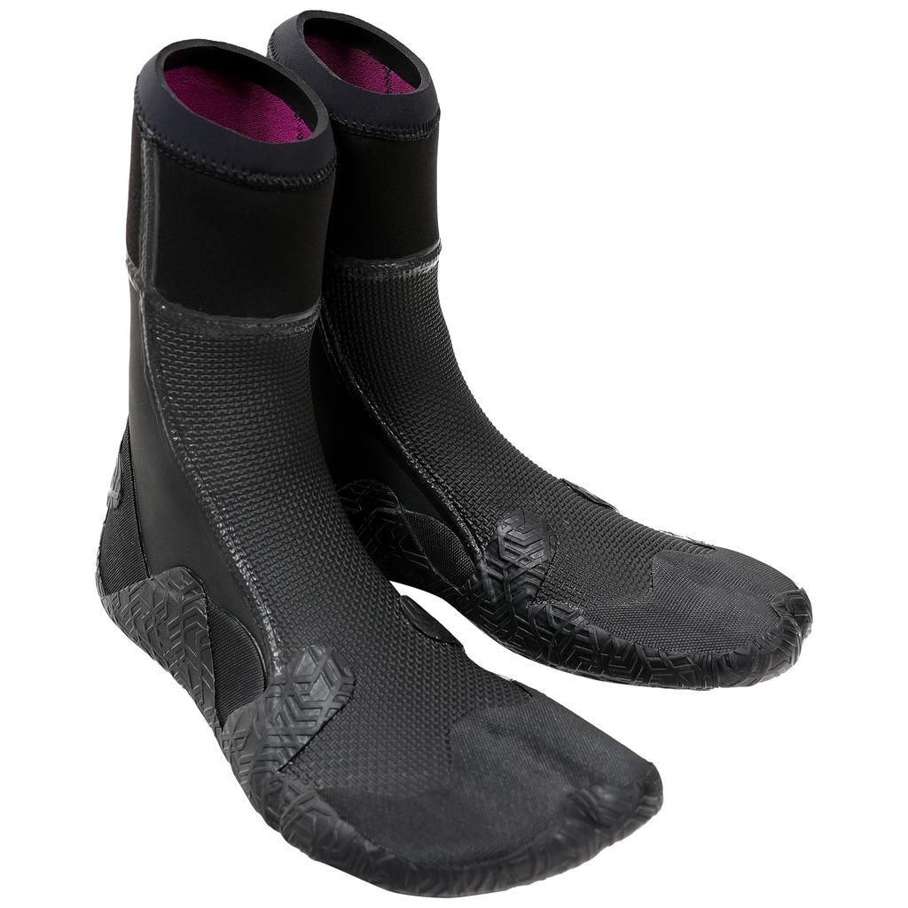 FELLOW Surf Fleece Surfing Japanese British 24cm Boots, 3mm, Warm, Lining, Men's, Women's, Boots, Winter, Standard, SUP, Semi-Dry, Wetsuit, Black,