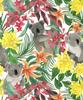 Koala Self Adhesive Wallpaper Cute Animal Cartoon Peel and Stick Wallpaper Removable Contact Paper Wall Mural for Kids Room