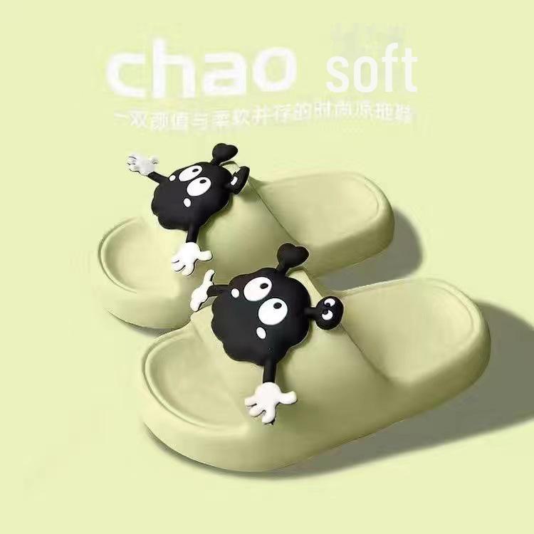 Unisex EVA Anti-Slip Deodorant Slippers - Thick-Sole Bathroom Sandals for Odor-Free Comfort