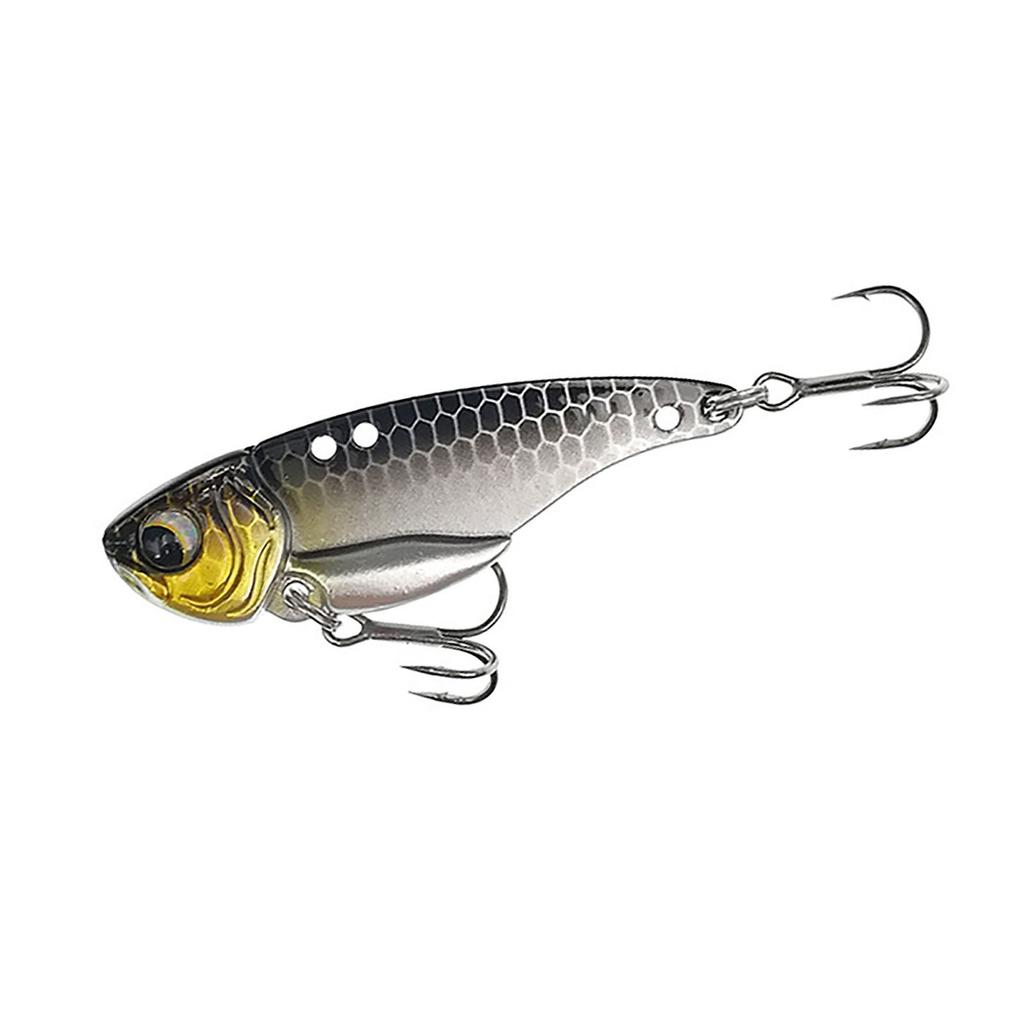 5g 7g 10g 15g Metal Vib Fishing Lure Bait Double Hole Artificial Bait Fishing Tool With Treble Hook