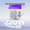 120W GaN Charger with AI Temperature Control, Triple-Port Fast Charging for Huawei & Apple Devices