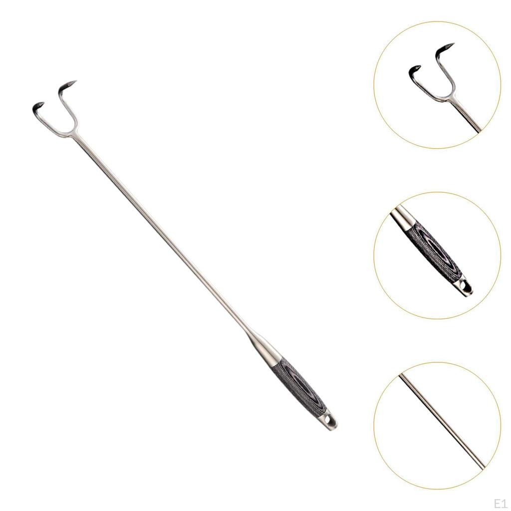 Meat Hook Flipper Practical Food Turner Fork Hooks for Meats Sausages Household