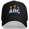 Argentina Flag Sun Baseball Cap UnisexTeens Custom DIY Trucker Hat Summer Street Style Outdoor Sport Adjustable Baseball Caps