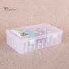 Sewing Box 42 Axis High Capacity Transparent Visible Thread Storage Buckle Closure Home Supply Reel