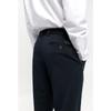 Navigare Men's Brushed Straight-Leg Casual Trousers