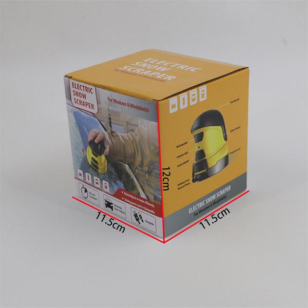 

Electric Windshield Snow Scraper USB-Charging Car Glass De-Icer and Defroster Cleaning Tool жовтий