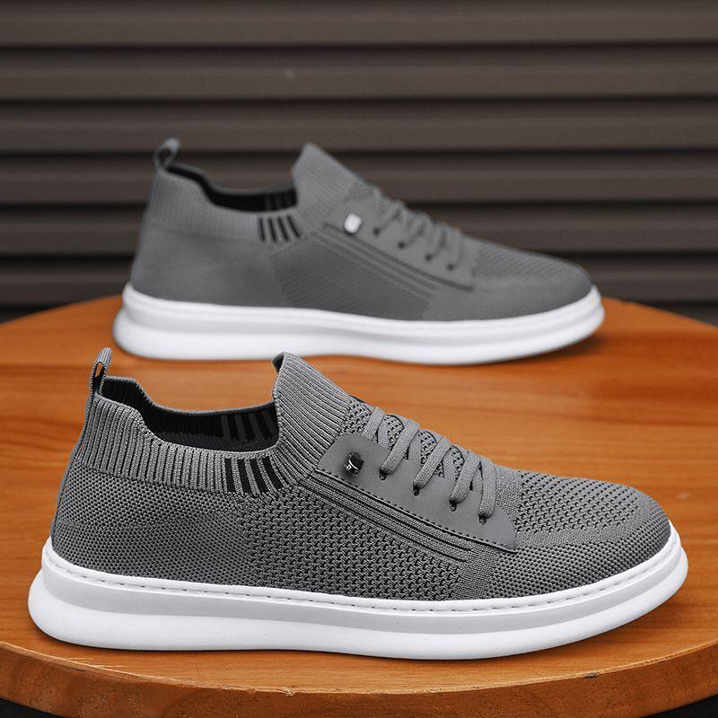 Shoes Men's Summer New Thin Breathable Deodorant Fly-woven Mesh Shoes Men's Versatile Casual Shoes Sports Mesh Shoes