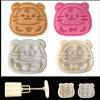 Chinese Style Various Shape Mooncake Mold 50g DIY Hand Pressure Fondant Moon Cake Mould Press Cookie Cutters Baking Tool