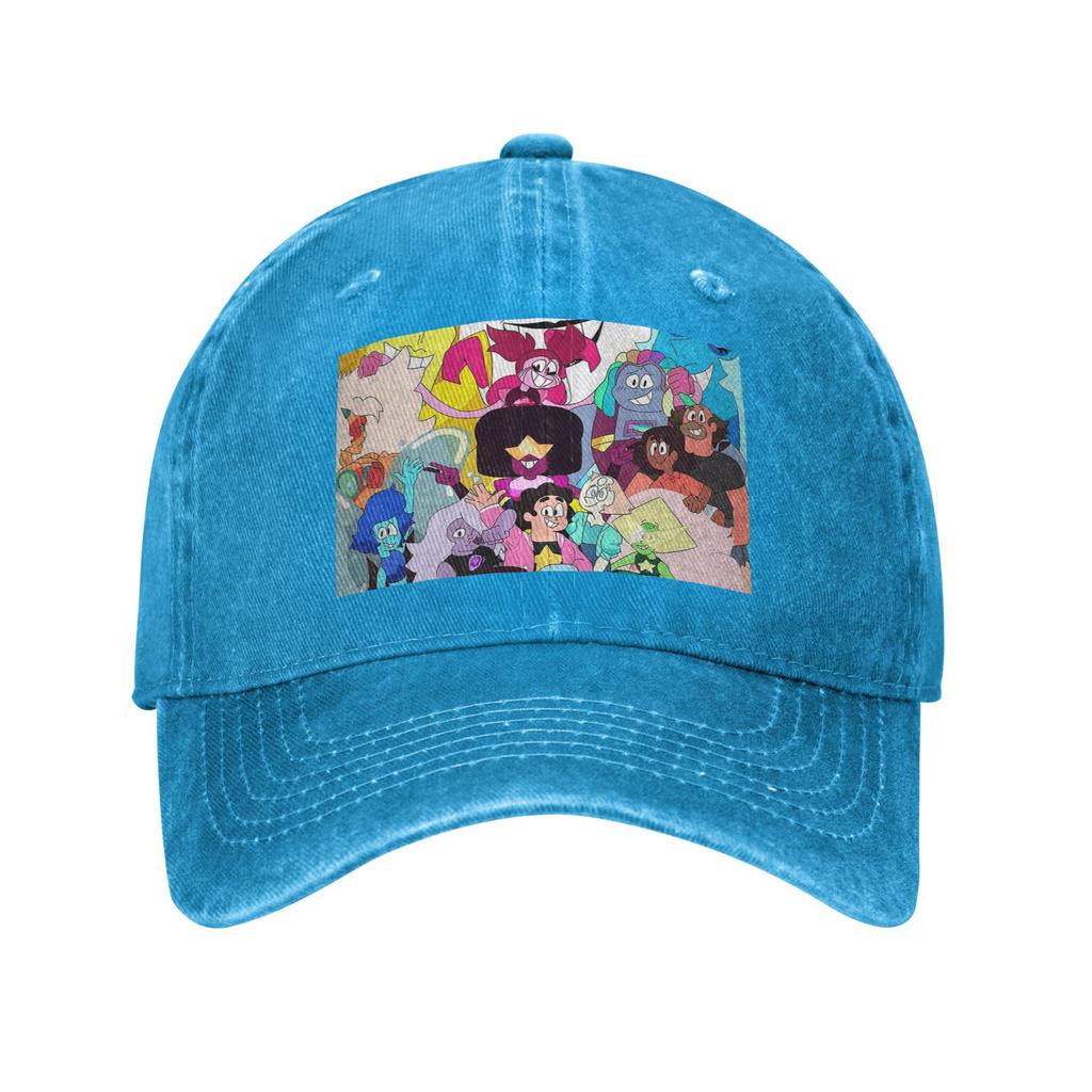 Au revoir Steven Universe Casquette en tissu denim Casquettes de baseball décontractées Chapeau réglable Été Casquettes de baseball unisexes