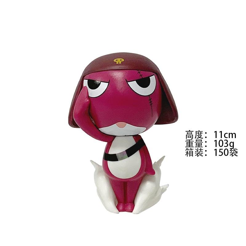 

11cm Keroro Squad Anime Figures Tamama Giroro Action Figurine Pvc Statue Model Collection Ornaments Desk Decoration Xmas Gift