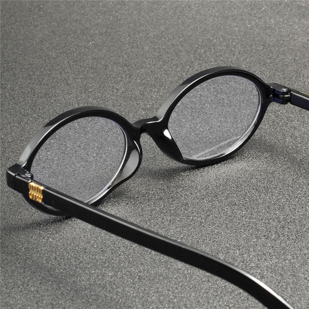 Trendy Small Oval Reading Glasses Men Women Ultralight Far Sight Eyeglasses Unisex Fashion Presbyopia Prescriptions