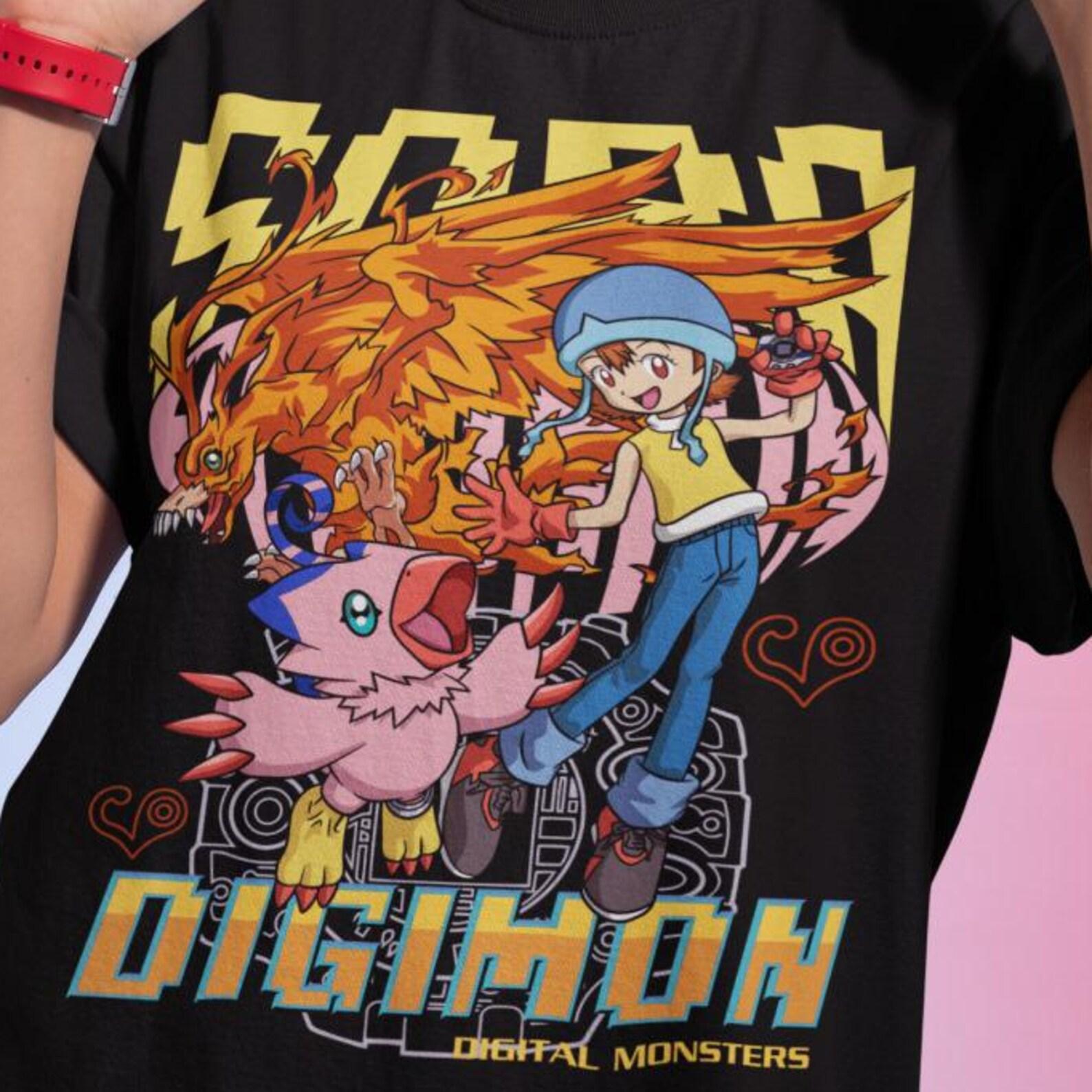Omnimon Digimon Adventure T-Shirt Guilmon Digimon Adventure Anime Shirt All Size Personalized Gifts Gifts Gifts for Mom Birthday S