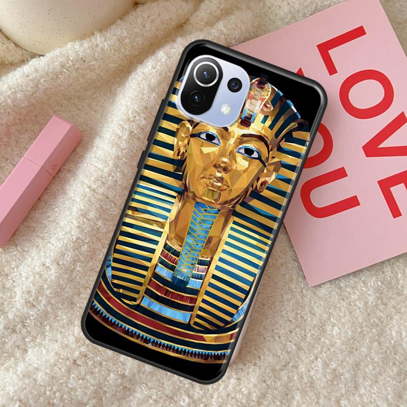 Tutanchamun Hülle für POCO X5 X3 X4 F5 Pro F3 F4 GT C40 M5s Handyhülle für Xiaomi 13 11T 12T Pro 12 Lite