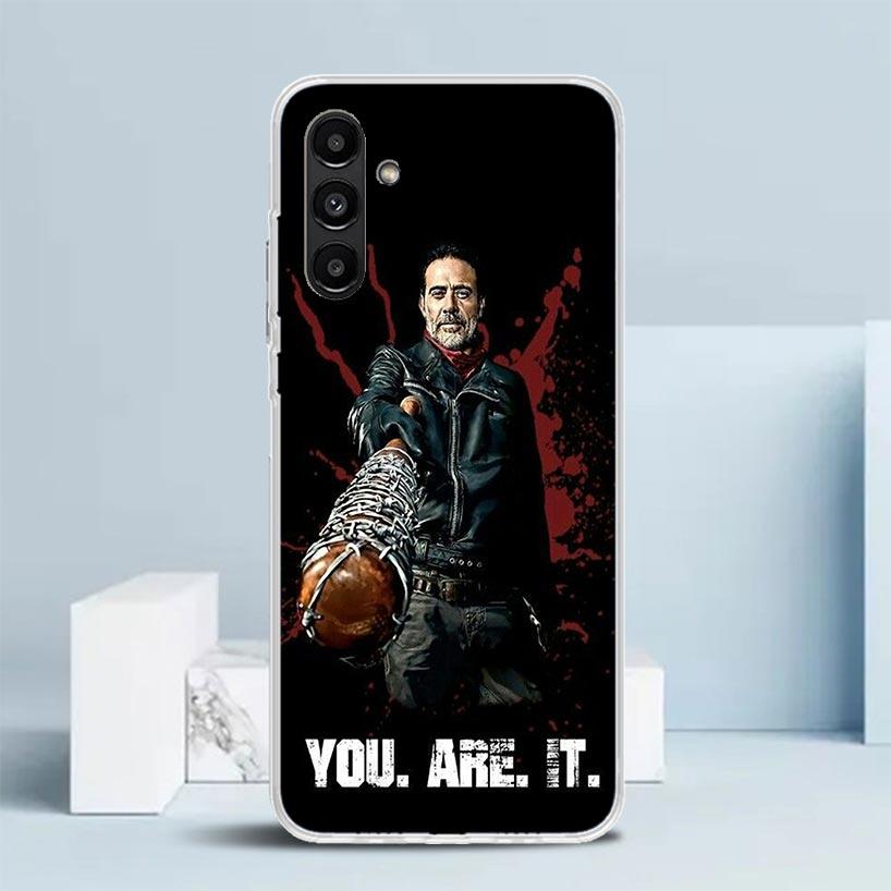 Negan The Walking Dead Phone Case For Samsung Galaxy A17 A37 A57 A16 A15 A14 A13 A56 A55 A54 A53 A36 A35 A34 A33 A26 A25 A24 A23