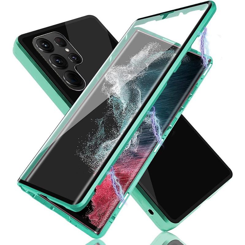 Suitable for Samsung S25 Ultra Mobile Phone Case  Magneto 23plus Metal Magnetic Double Sided Glass Sheath