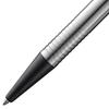 LAMY Logo Matte Black Ballpoint Pen - Elegant & Durable Stainless Steel - Medium Point - Includes Large Capacity Black Refill LAMY M 16