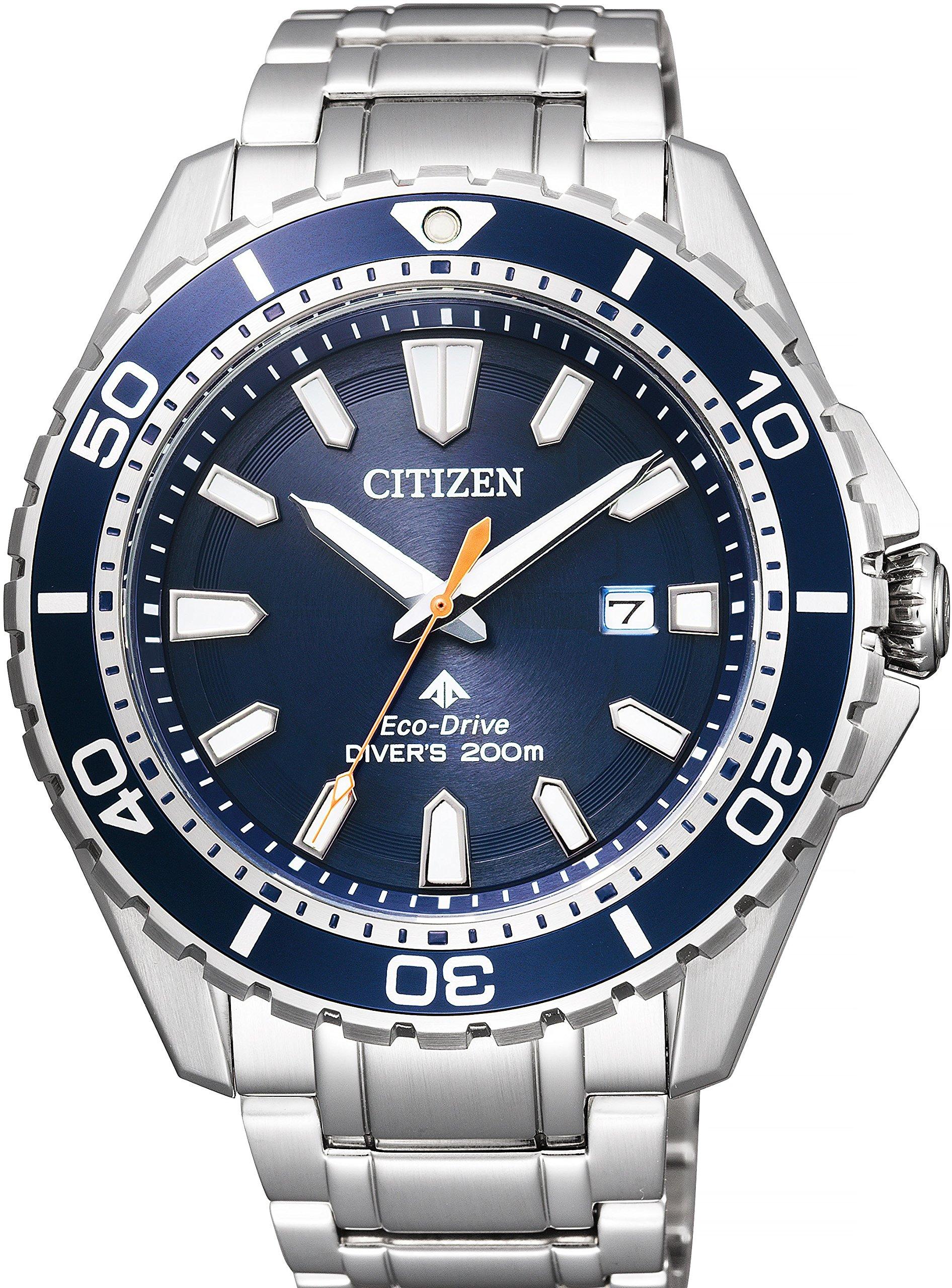 

Чоловічий дайверський годинник Citizen PROMASTER Marine Series 200m Eco-Drive BN0191-80L