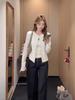 Spring 2026 Heavy Jacquard Lace Camisole & Cardigan Set