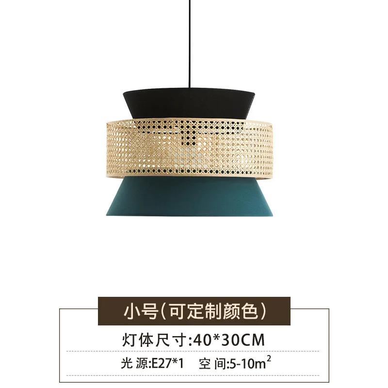 

Vine woven chandelier, simple, modern, creative, and personalized fabric hotel, Japanese restaurant chandelier