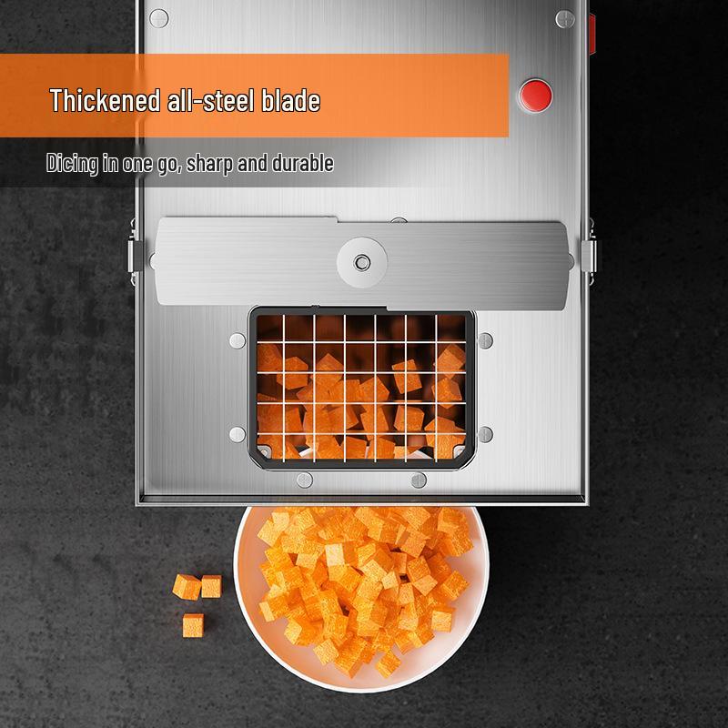 Multifunctional Automatic Vegetable and Potato Dicing & Slicing Machine