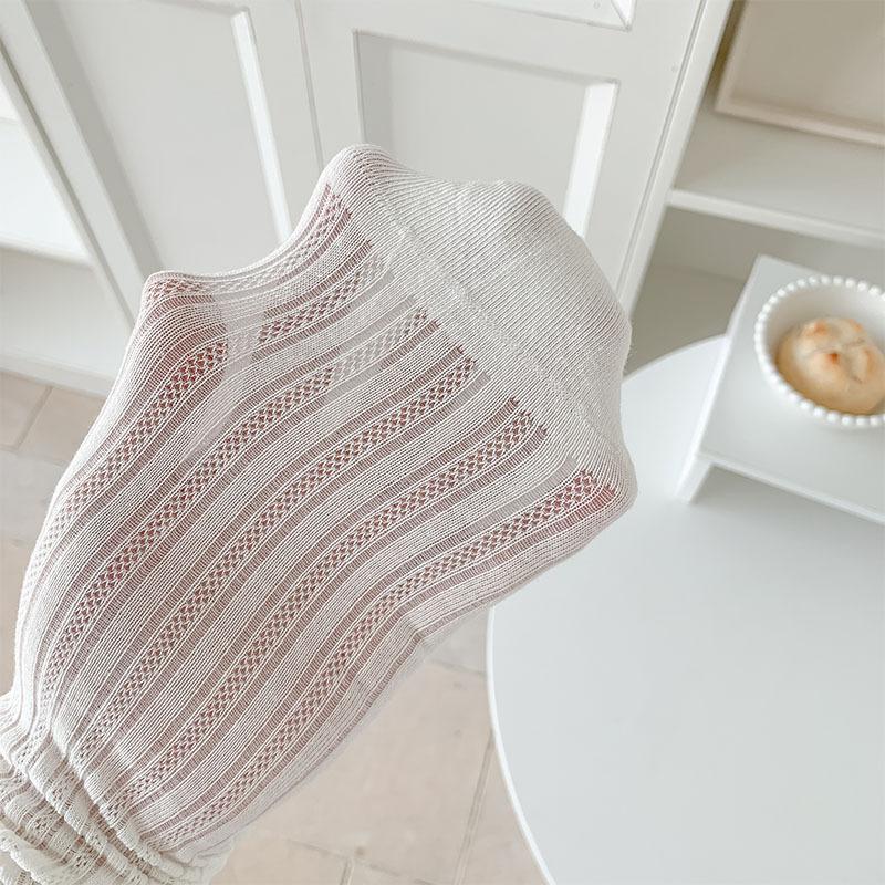 Korean Style Women Socks Summer Cotton Thin Breathable Middle Tube Socks Solid Color White Gray Pink Blue Yellow Long Socks Sox