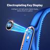 1PCS 5 Gears Hanging Neck Fan 720 ° Circulating Air Outlet Smart Digital Display 7000mAh Long Battery Life For Fitness City Walk