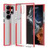 Applicable to S23Ultra transparent mobile phone case, new Samsung S23 ultra two-color high-transparency TPU anti-drop protective case
