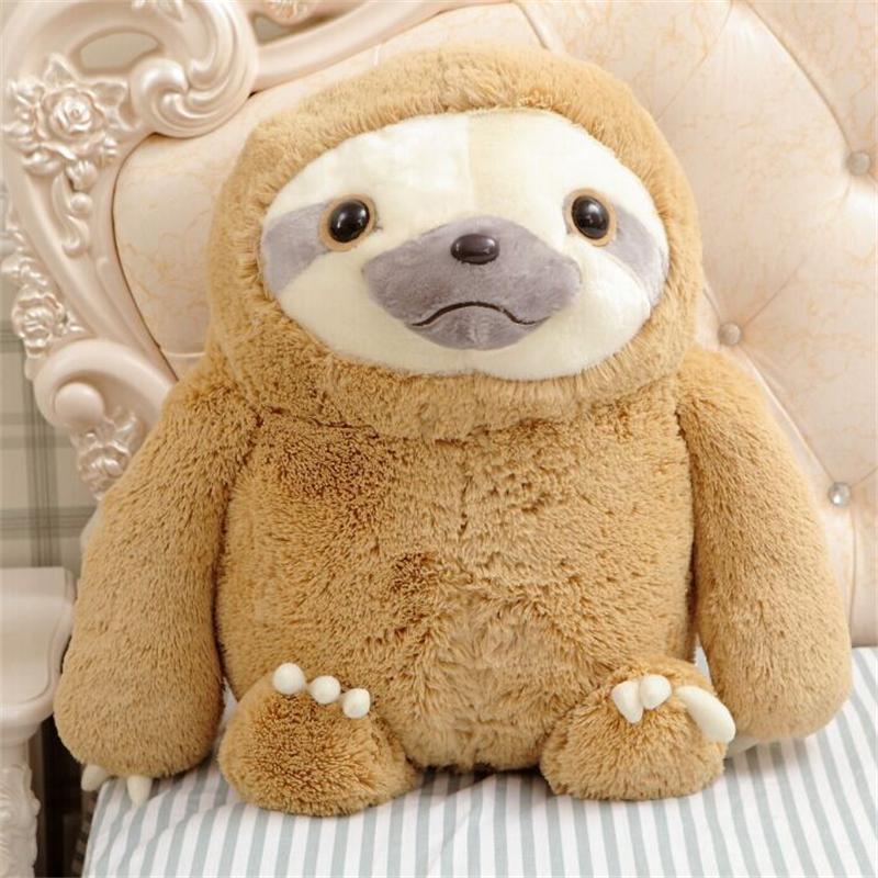 Direct Creative Cute Sloth Doll Children Plush Toy Women Throw Pillow Birthday Gift